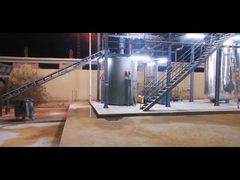 उच्च गति सोडियम सिलिकेट उत्पादन उपकरण गीली विधि 10 टन / दिन