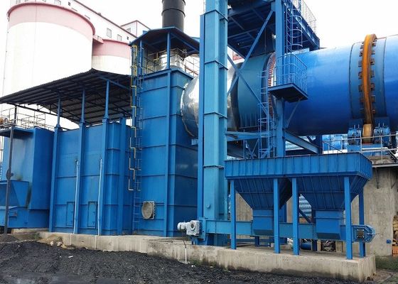 Large Capacity Rotary Dryer Machine For Mineral Powder ISO9001 Certification