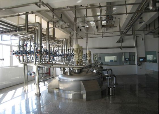 PLC Control Liquid Detergent Production Machine / Liquid Detergent Slurry Mixing Tank